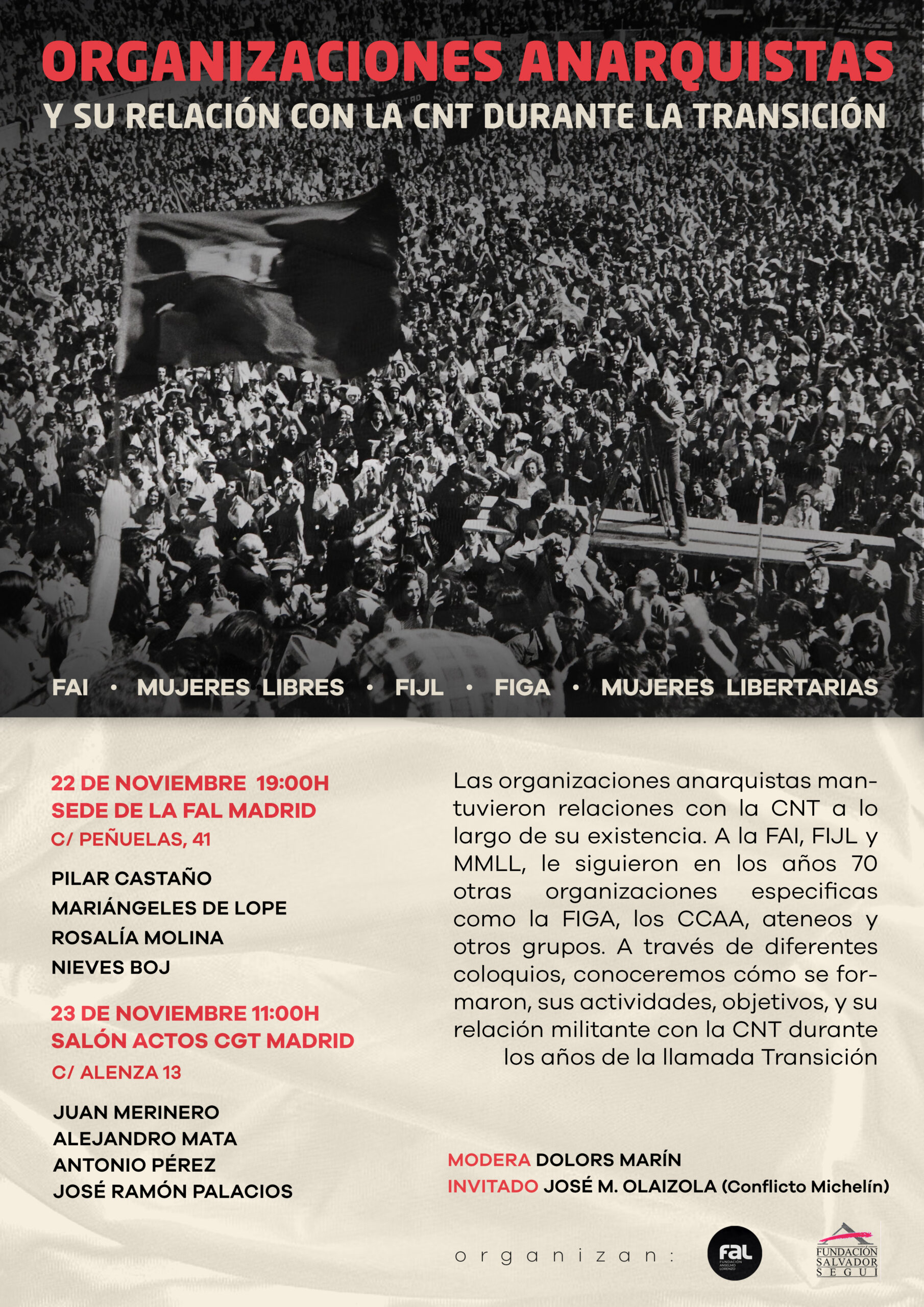 Imagen de Organizaciones anarquistas y su relación con la CNT durante la transición.