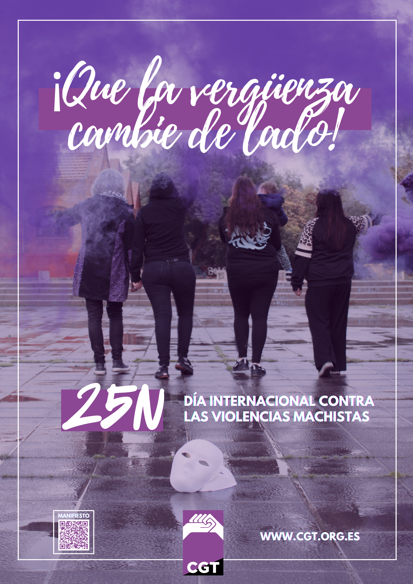 Imagen de 25N: CGT llama a erradicar las violencias machistas en todas sus formas y exige que sean los agresores los únicos señalados en nuestra sociedad