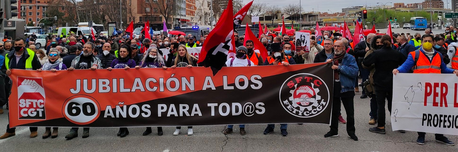 Imagen de CGT convoca Huelga General en el Sector de Transporte de Personas y Mercancías por Carretera.