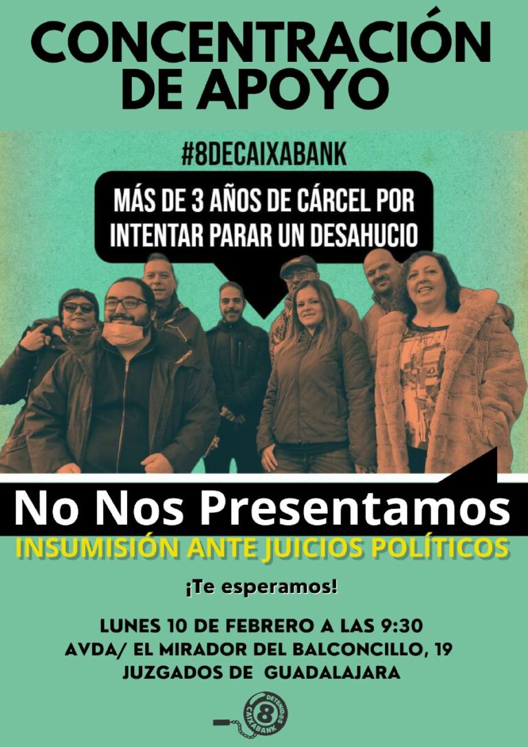 CGT apoya a las compañeras del caso ‘Las 8 de Caixabank’.