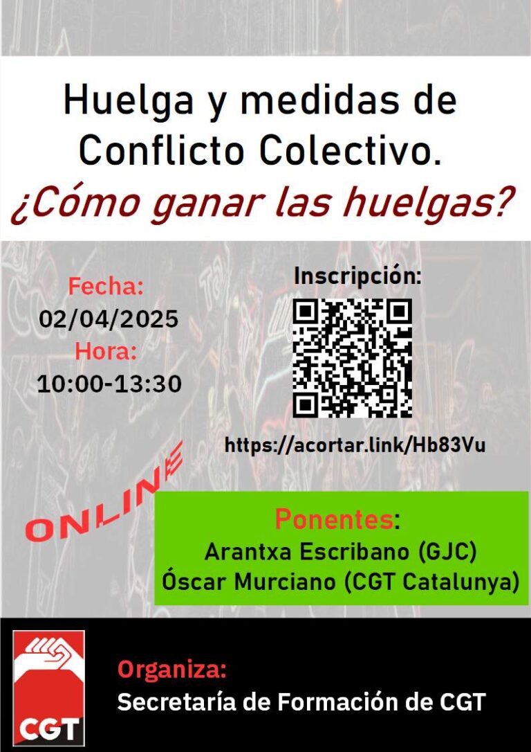 Vídeo: Huelga y conflictos colectivos.
