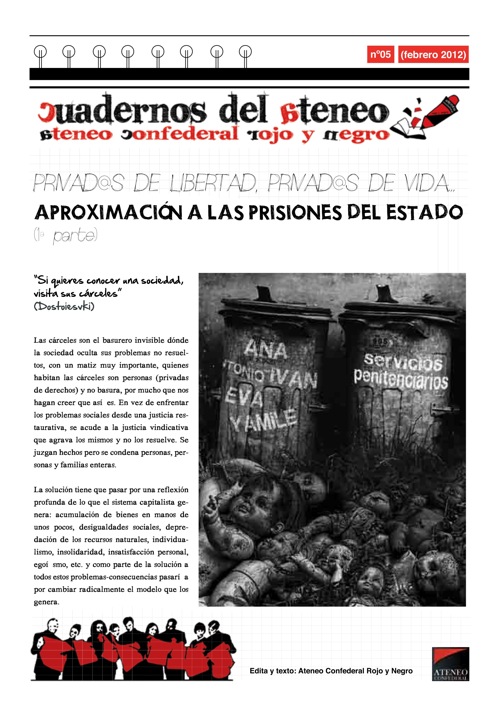 Imagen de Cuadernos del Ateneo 5: Privadxs de libertad, privadxs de vida
