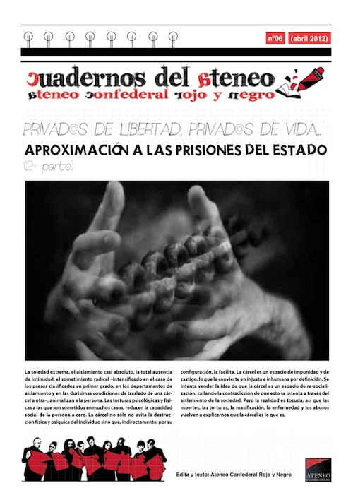 Imagen de Cuadernos del Ateneo 6: Privadxs de libertad, privadxs de vida (2ª parte)