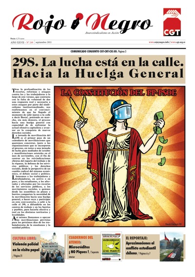 Imagen de Rojo y Negro 249 – septiembre 2011