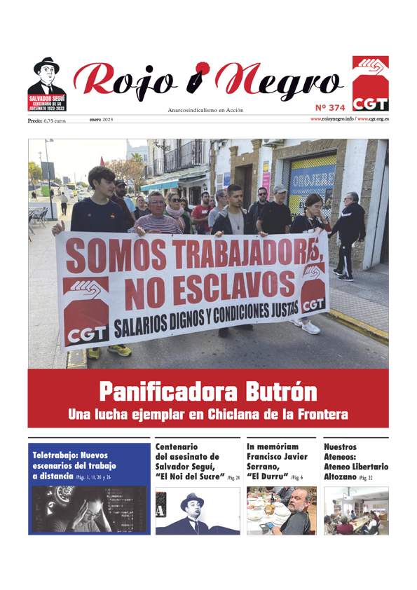 Imagen de Rojo y Negro nº 374, enero 2023