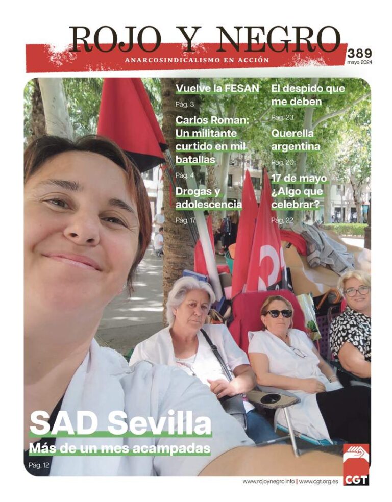 Rojo y Negro nº 389, Mayo 2024
