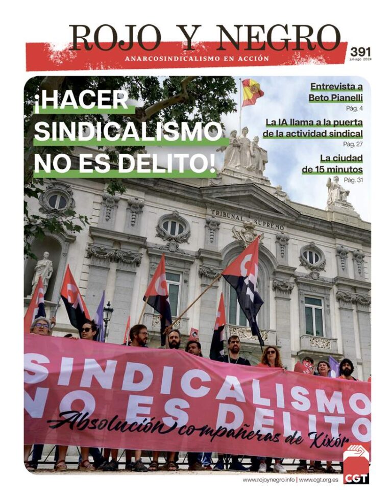 Rojo y Negro nº 391, Julio-Agosto 2024