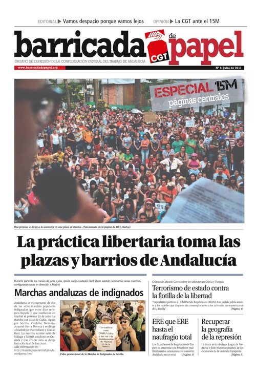 Imagen de Barricada de Papel nº 6. Especial 15-M