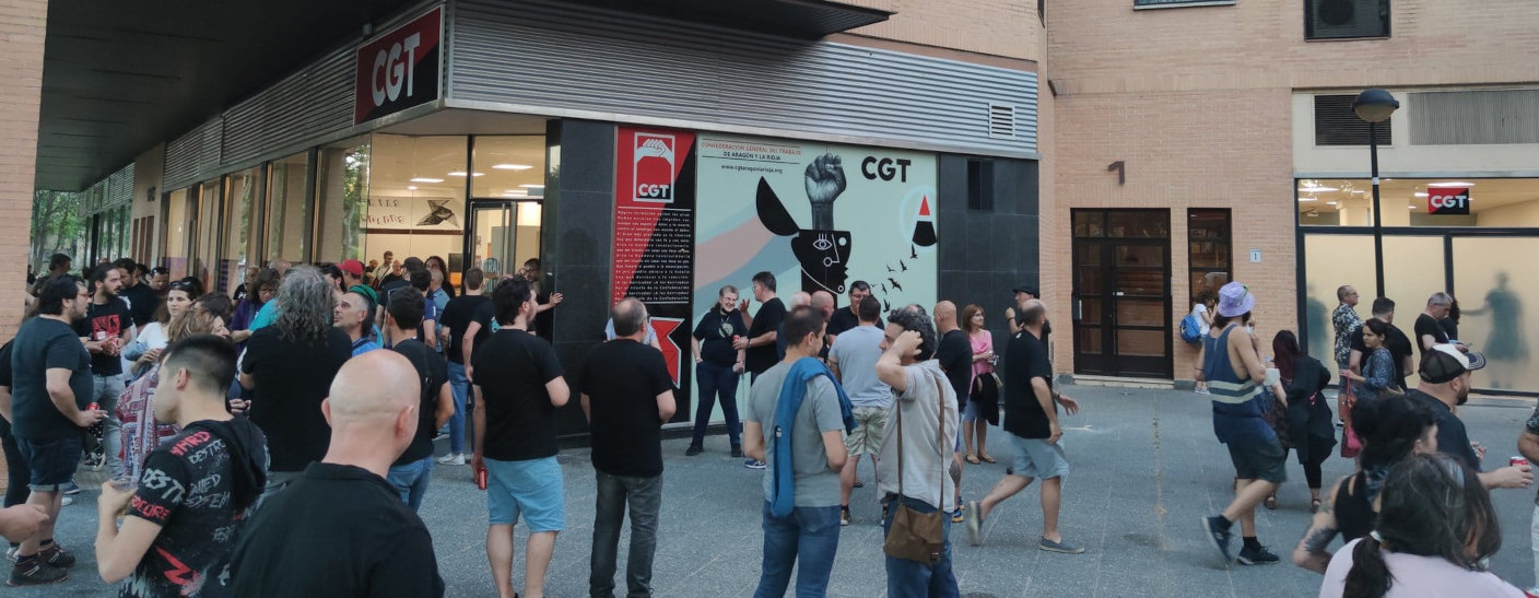 Exteriores del local de la Confederación Territorial de Aragón - La Rioja en Zaragoza