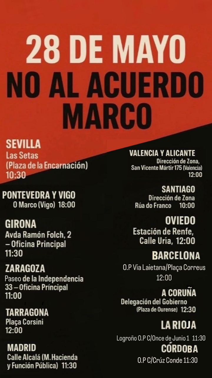 Imagen de 28M: Huelga en Correos contra el Acuerdo Marco