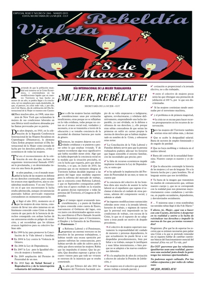 Imagen de Especial 8 de marzo 2011: ¡Mujer, Rebélate!