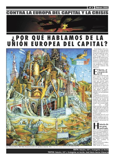 Imagen de Contra la Europa del Capital III : ¿Por qué hablamos de la U.€. del capital ?