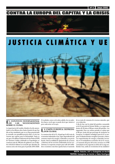 Imagen de Contra la Europa del Capital VI : Justicia Climática y UE