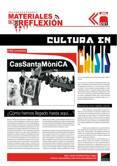 Imagen de Materiales de Reflexión 59: Cultura en crisis
