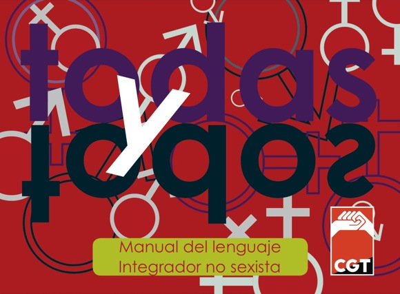 Imagen de Manual del lenguaje integrador no sexista de CGT