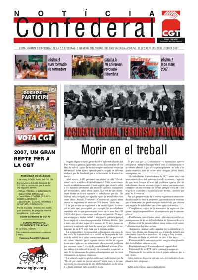 Imagen de Noticia Confederal – febrero 2007