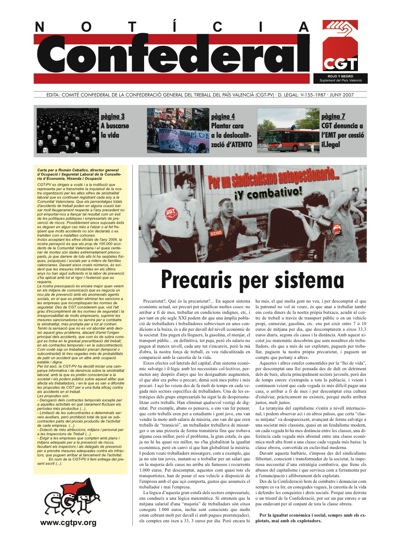 Imagen de Noticia Confederal – Junio 2007