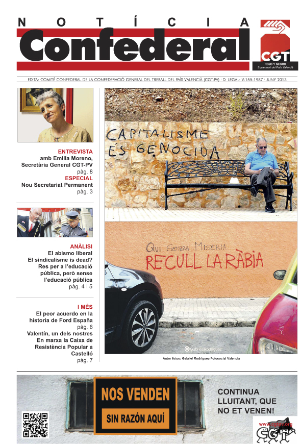 Imagen de Noticia Confederal Junio 2013