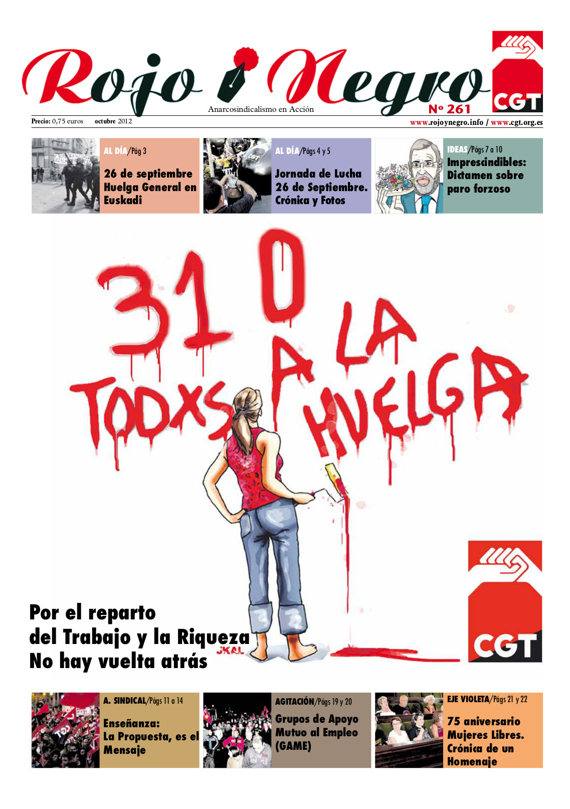 Imagen de Rojo y Negro 261 octubre 2012