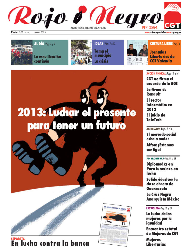 Rojo y Negro nº 264 Enero 2013