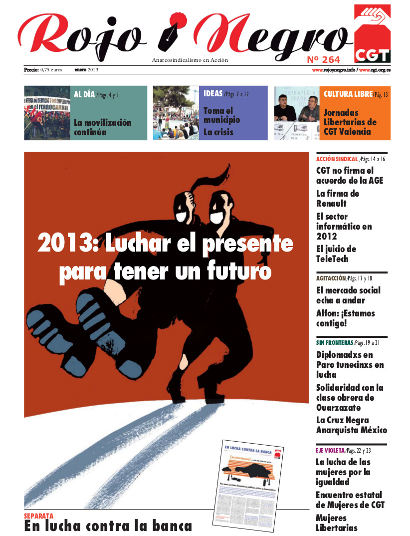 Imagen de Rojo y Negro nº 264 Enero 2013