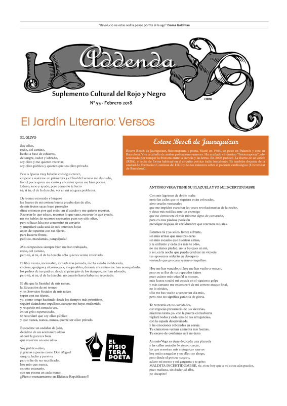 Imagen de Addenda, suplemento cultural del RyN – Nº 55, febrero 2018