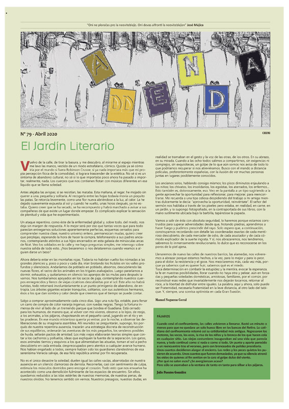 Imagen de Addenda, suplemento cultural del RyN – Nº 79, abril 2020