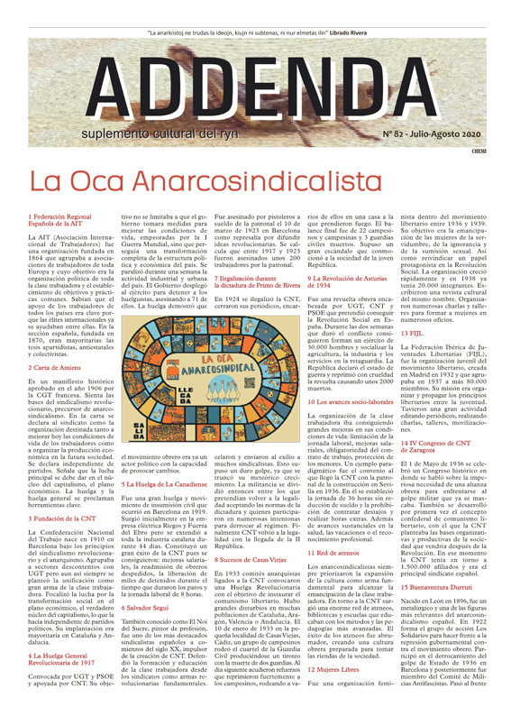 Imagen de Addenda, suplemento cultural del RyN – Nº 82, julio-agosto 2020