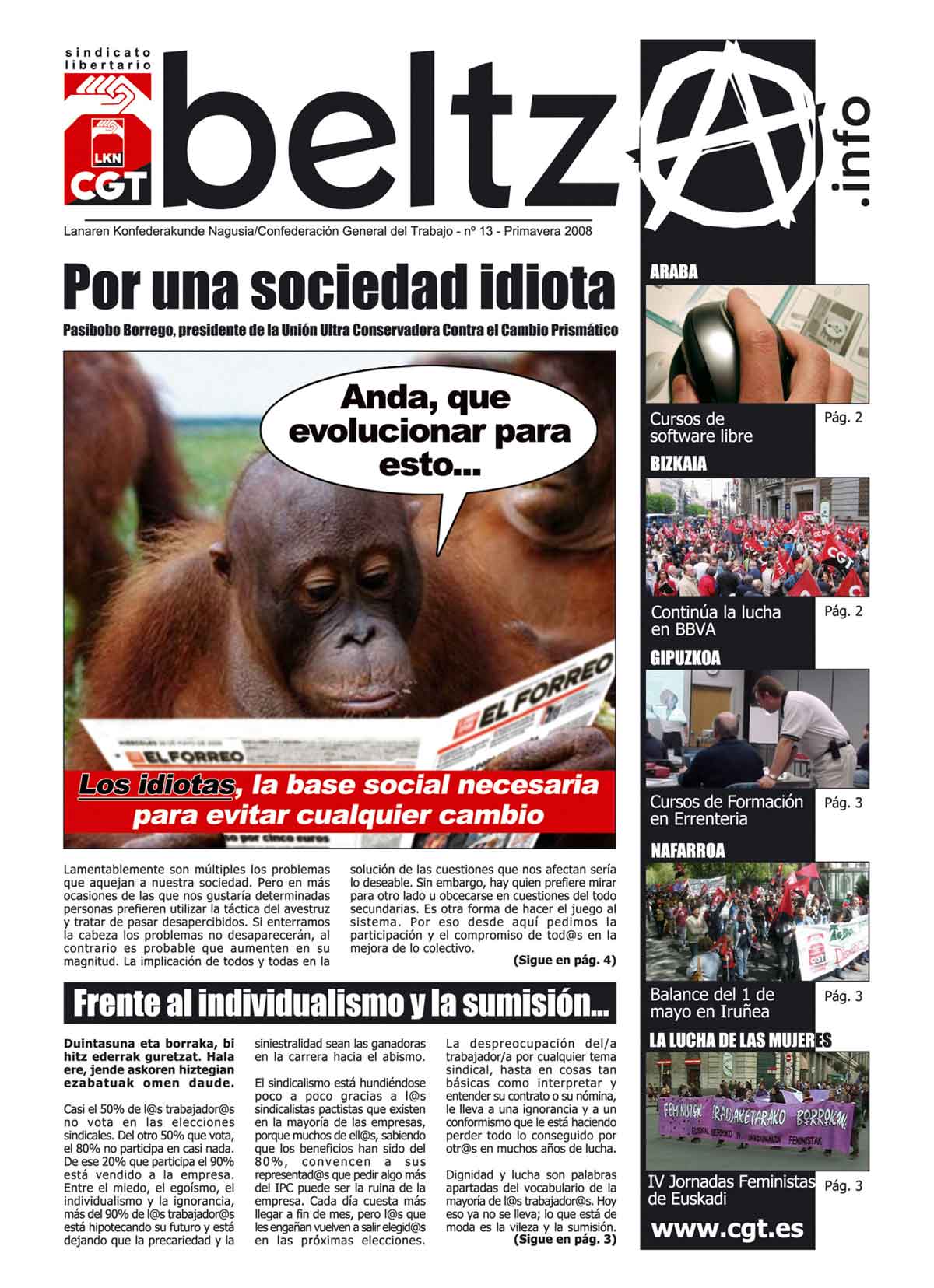 Imagen de Beiltza 13 – Primavera 2008