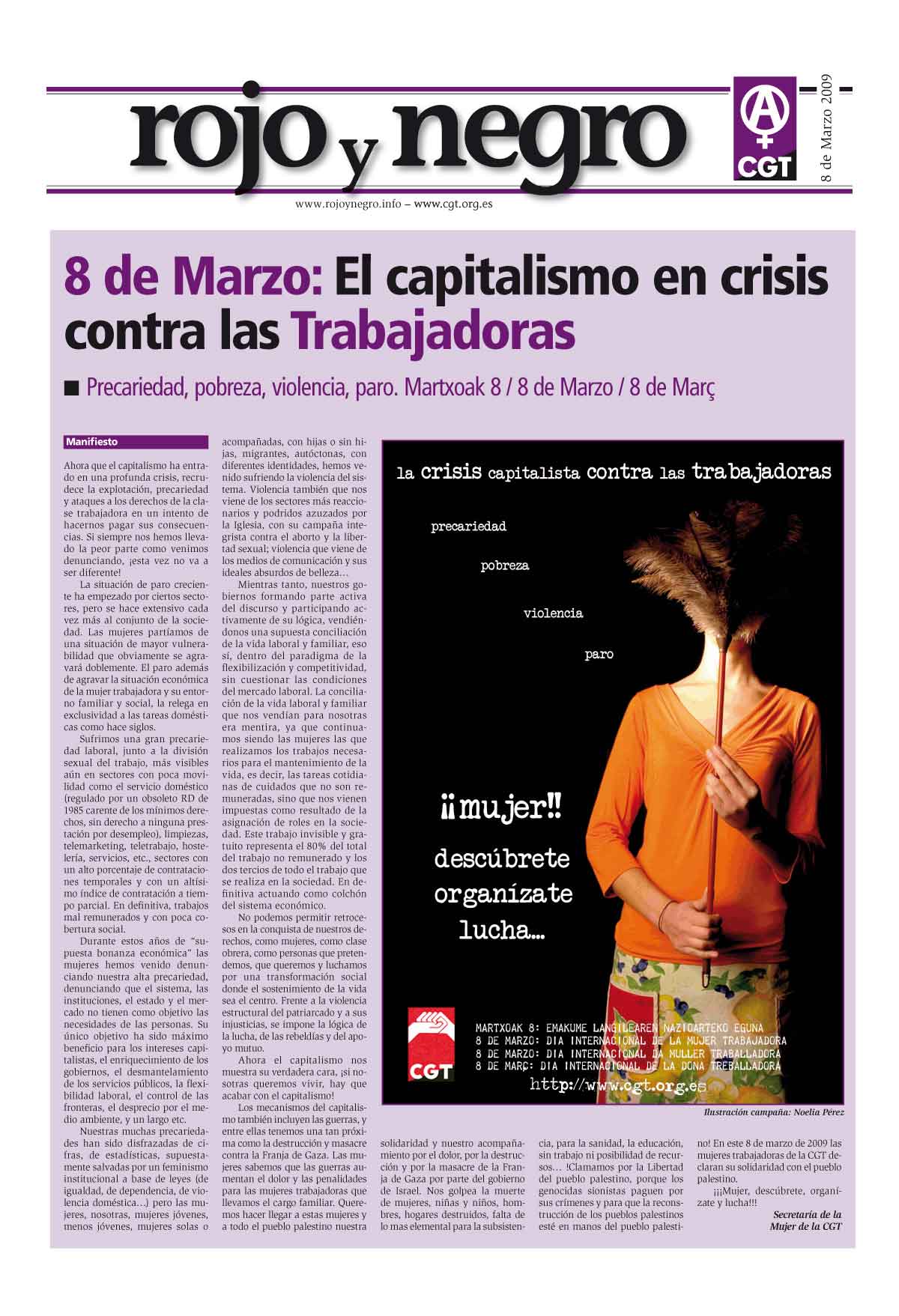 Imagen de Especial 8 de Marzo 2009