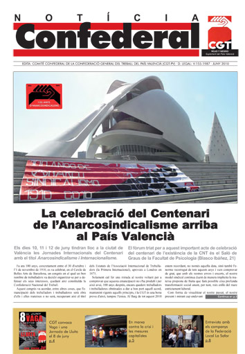 Imagen de Noticia Confederal – Junio 2010