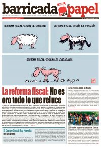 Imagen de Barricada de Papel, nº 18 – Septiembre 2014