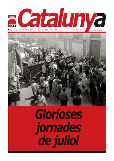 Imagen de Catalunya 109 – setembre 2009: «GLORIOSAS JORNADAS DE JULIO»