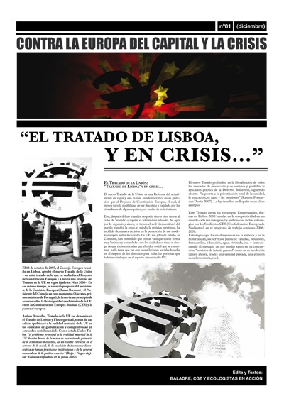 Imagen de Contra la Europa del Capital I.- El Tratado de Lisboa