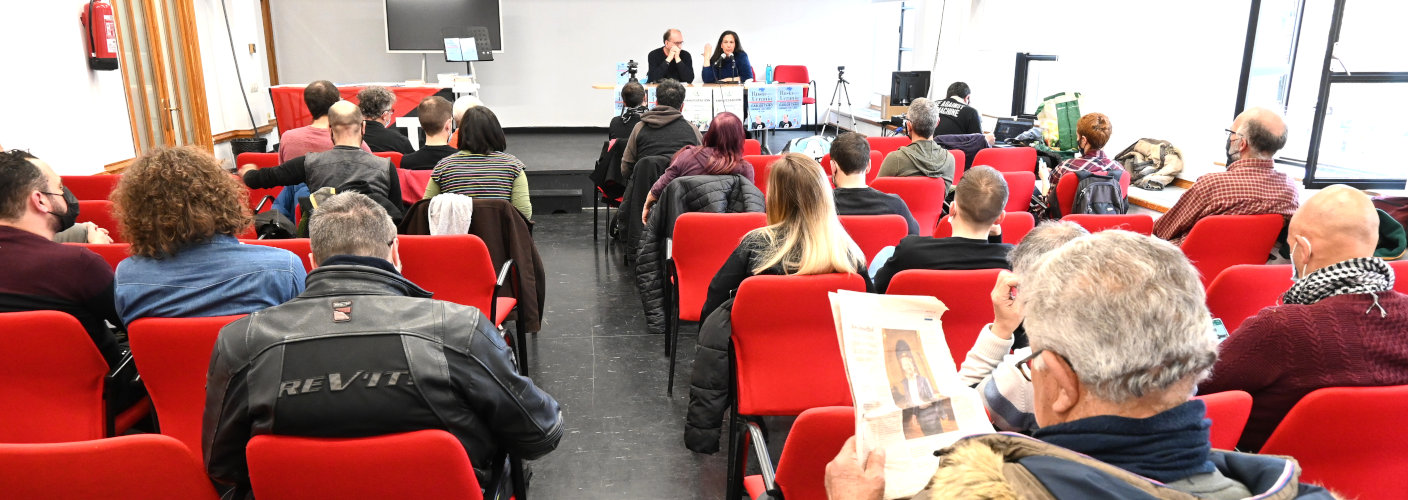 Charla con afiliación y militancia