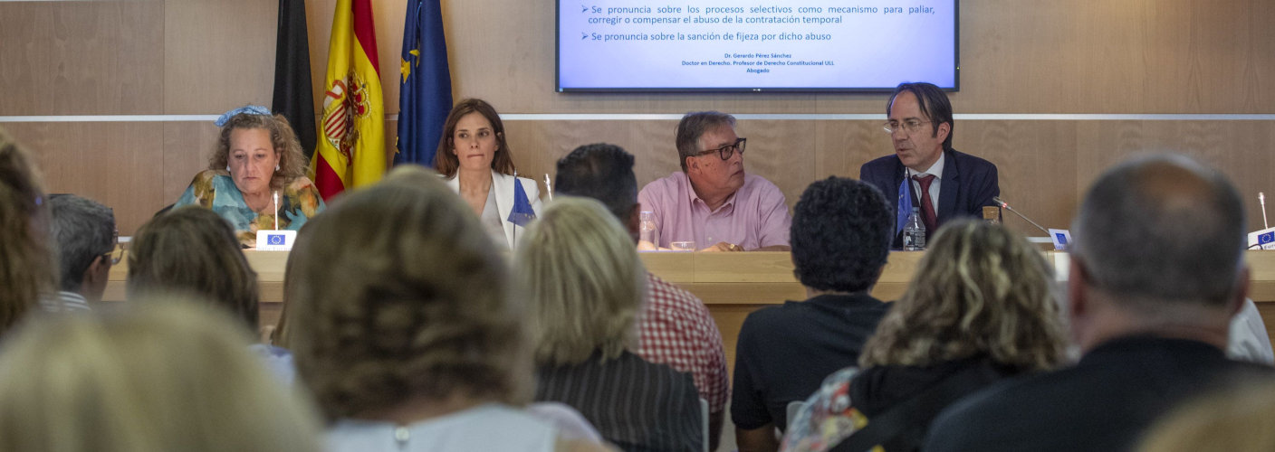 Explicación de nuevas leyes y sentencias.