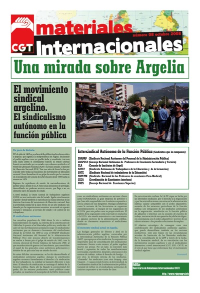 Imagen de Materiales Internacionales 8: Una mirada sobre Argelia