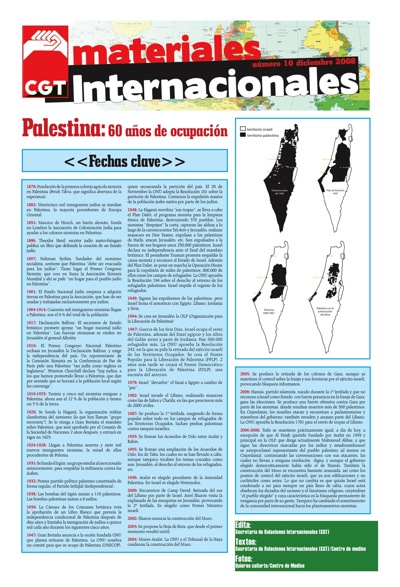 Imagen de Materiales Internacionales 10: Palestina, 60 años de ocupación