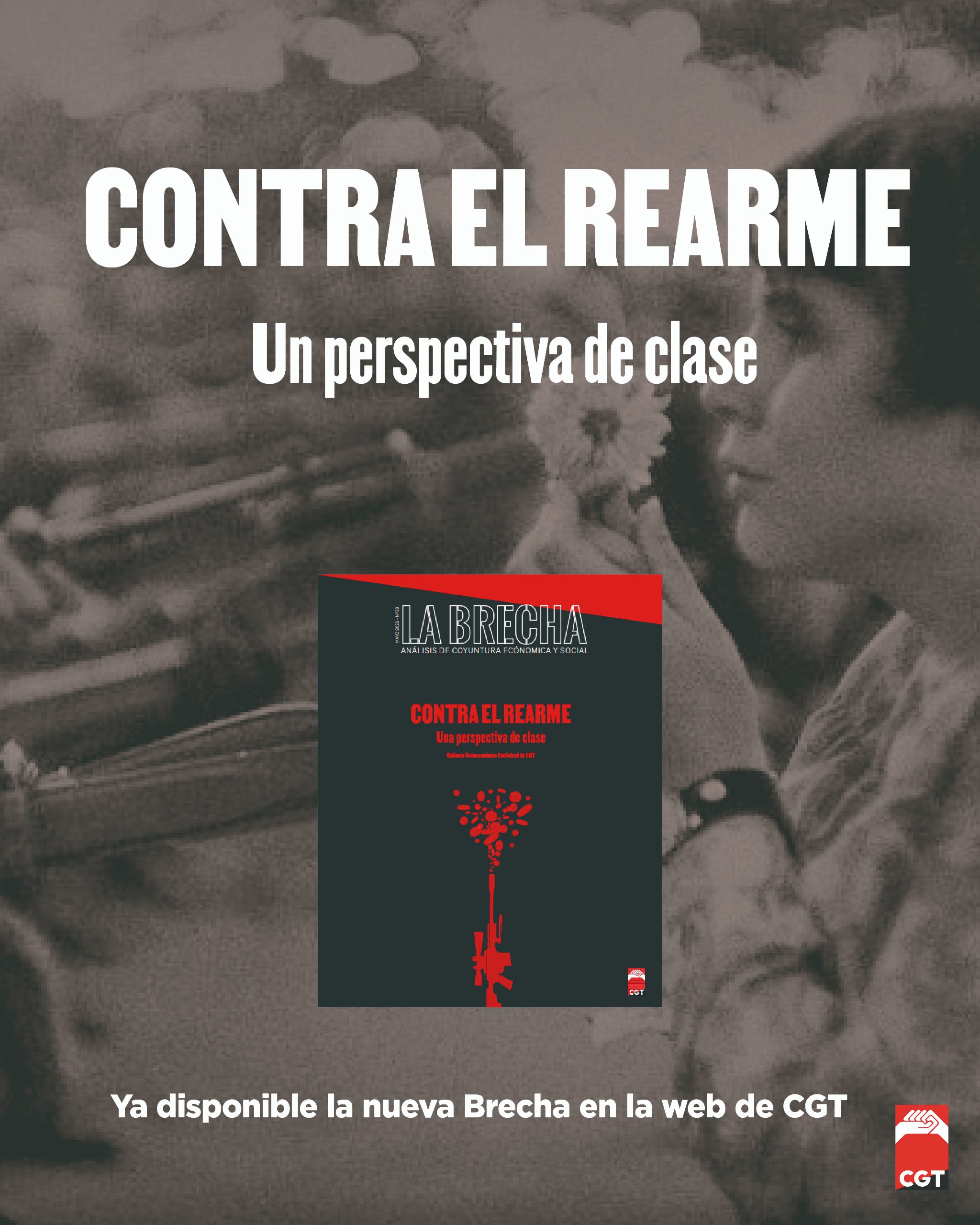 Imagen de Nuevo número de La Brecha: “Contra el rearme. Una perspectiva de clase”
