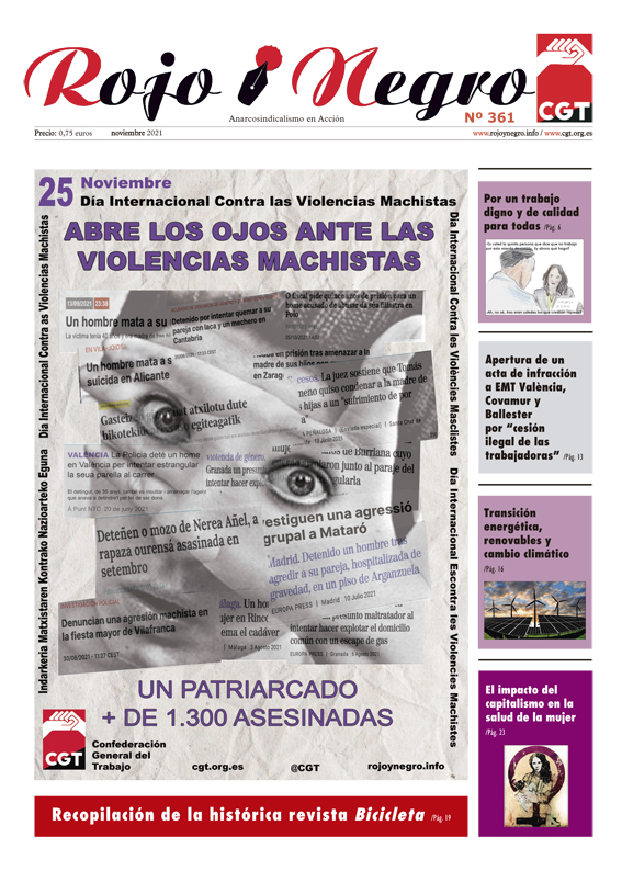 Imagen de Rojo y Negro Nº 361, noviembre 2021
