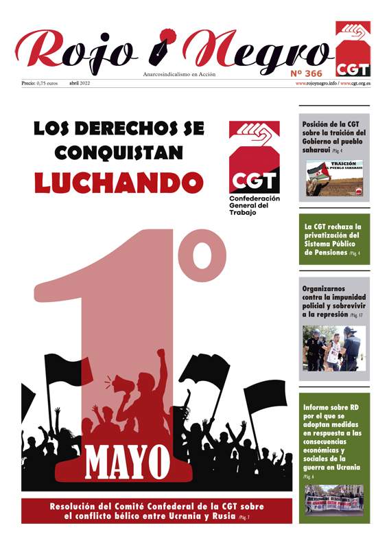 Imagen de Rojo y Negro nº 366, Abril 2022