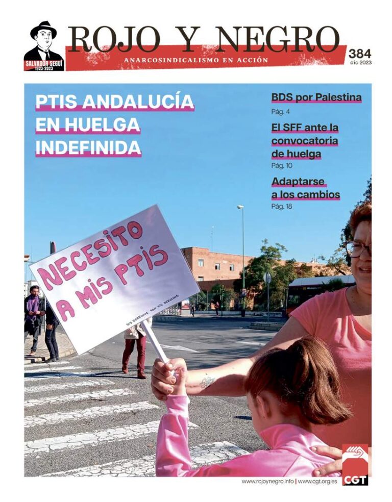 Rojo y Negro nº 384, Diciembre 2023