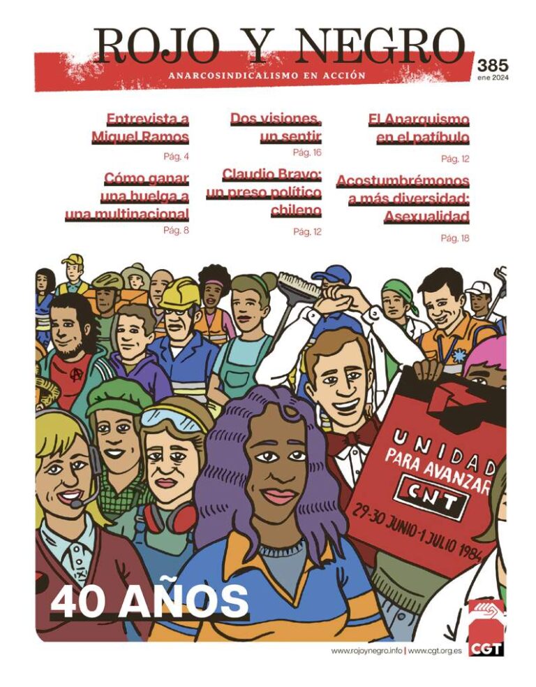 Rojo y Negro nº 385, Enero 2024