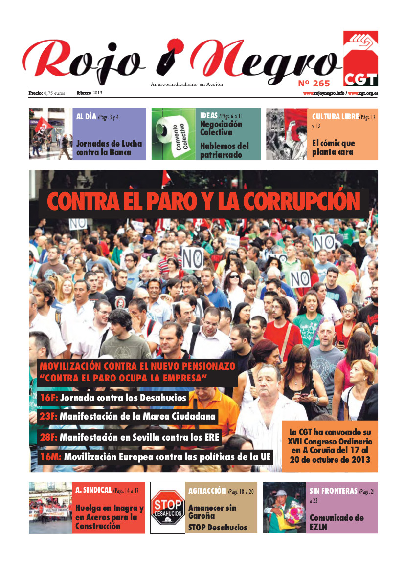 Imagen de Rojo y Negro nº 265 febrero 2013