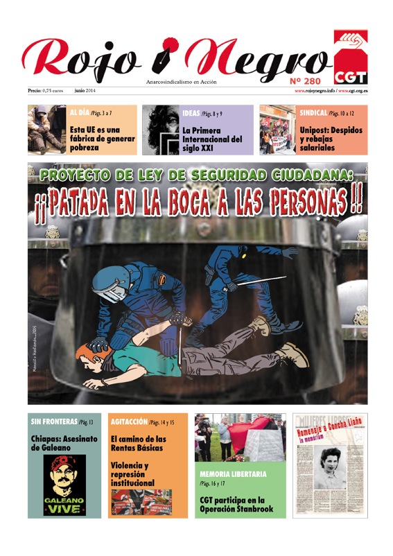 Imagen de Rojo y Negro Nº 280 – junio 2014