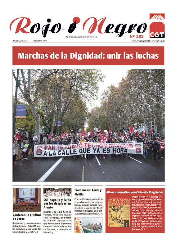 Imagen de Rojo y Negro Nº 285 – diciembre 2014