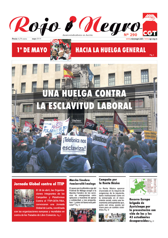 Imagen de Rojo y Negro Nº 290 – mayo 2015