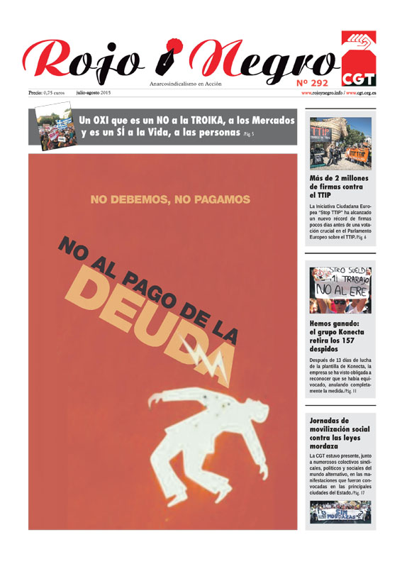 Imagen de Rojo y Negro Nº 292, julio-agosto 2015