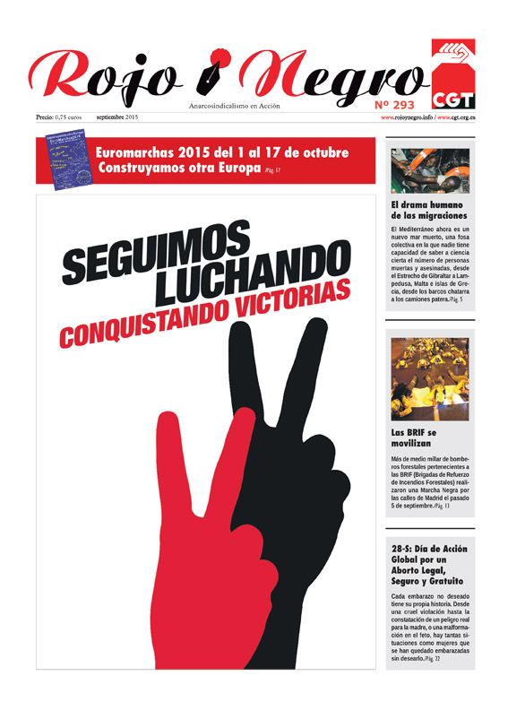 Imagen de Rojo y Negro Nº 293, septiembre 2015