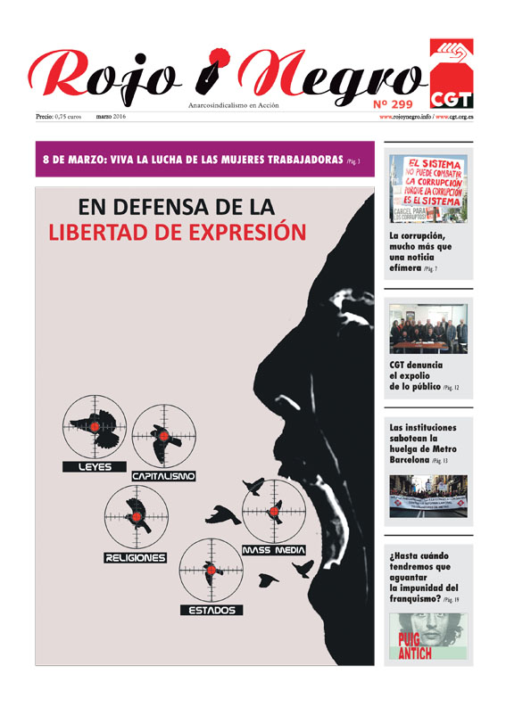 Imagen de Rojo y Negro Nº 299, marzo 2016